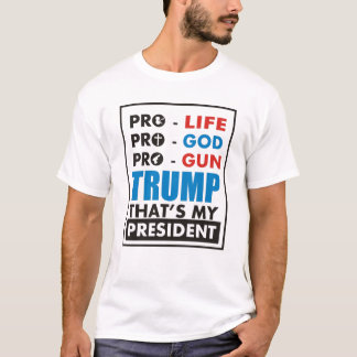 Pro Life Trump Fetus Geburt Neue Geborene T-Shirt