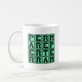 Pro Mare, pro Terram, auf See, auf dem Land Kaffeetasse (Links)