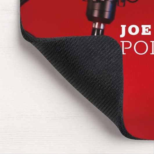 Pro Mikrofon, Podcaster, Podcast Mousepad (Ecke)
