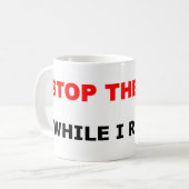 Pro-Military Pro-Sieger-Soldat-Spaß Kaffeetasse (Vorderseite Links)