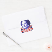Pro Mrs. Thatcher Quadratischer Aufkleber (Umschlag)