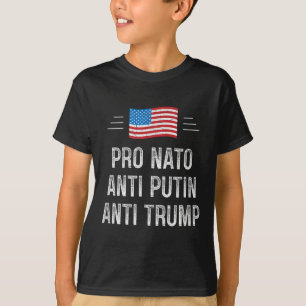 Pro Nato - Anti Putin - Anti Trump - Retro Style T-Shirt
