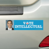 Pro-Obama-Aufkleber Intellektueller Autoaufkleber (Auf Auto)
