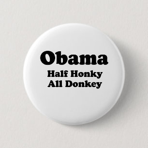PRO OBAMA BUTTON