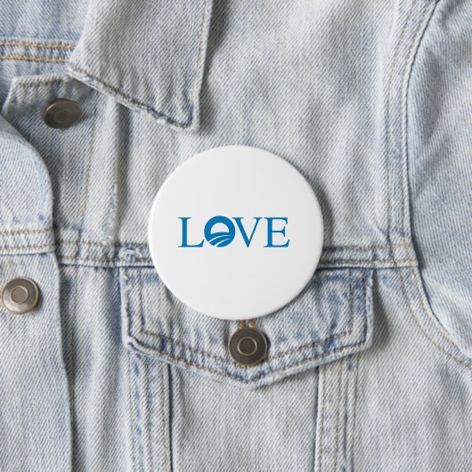 Pro-Obama - LIEBE — Button (Beispiel)
