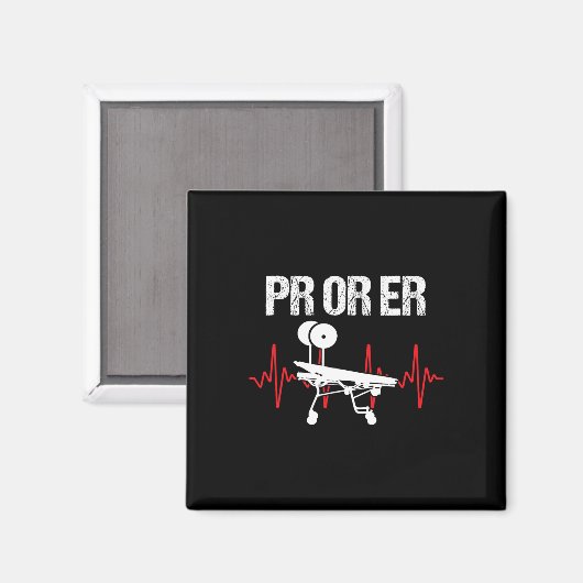 PRO oder Er Gewichtsheben Bodybuilding Fitness 2 Magnet (Vorderseite/Rückseite)