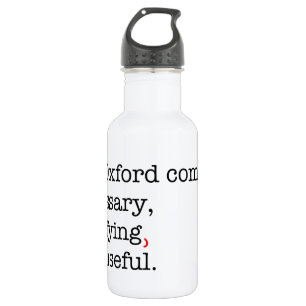 Pro-Oxford Komma Edelstahlflasche