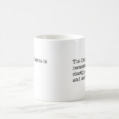 Pro-Oxford Komma Kaffeetasse (Mittel)
