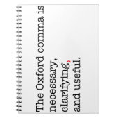 Pro-Oxford Komma Notizblock (Vorderseite)