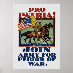 Pro Patria! Armeeverbreitung Poster