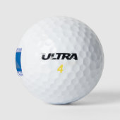 Pro Player, der dieses Spiel spielt Golfball (Logo)