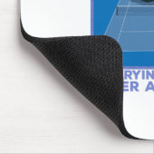 Pro Player, der dieses Spiel spielt Mousepad (Ecke)