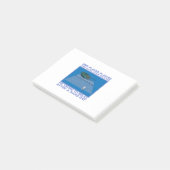 Pro Player, der dieses Spiel spielt Post-it Klebezettel (angewinkelt)