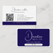 PRO QR Code Business-Logo Visitenkarte (Vorne/Hinten)