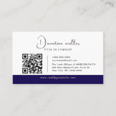 PRO QR Code Business-Logo Visitenkarte (Vorderseite)
