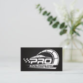 Pro Racing Auto Teile und Services Visitenkarte (Stehend Vorderseite)