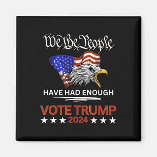 Pro Republikanische Stimme Trump 2024 Wir das Volk Magnet