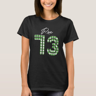 Pro Roe 1973 Buffalo Kariert Prochoice Abortion Ri T-Shirt