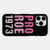 Pro Roe 1973 iPhone Hülle (Rückseite (Horizontal))
