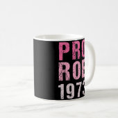 Pro Roe 1973 Kaffeetasse (VorderseiteRechts)