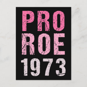 Pro Roe 1973 Postkarte