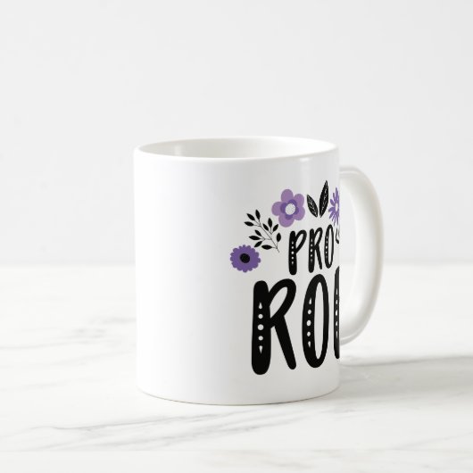 Pro Roe Kaffeetasse (VorderseiteRechts)