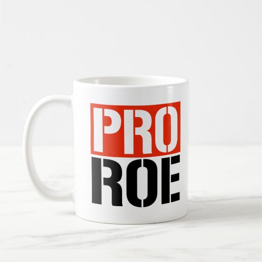 PRO ROE KAFFEETASSE (Links)