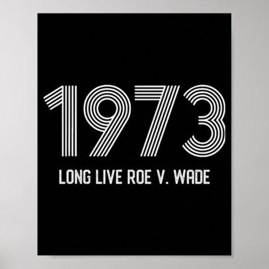 Pro Roe Pro Choice Protest Abtreibungsverbot Poster (Vorne)