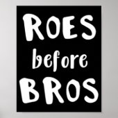 Pro Roe Protect Roe vs Wade Women Rights Poster (Vorne)