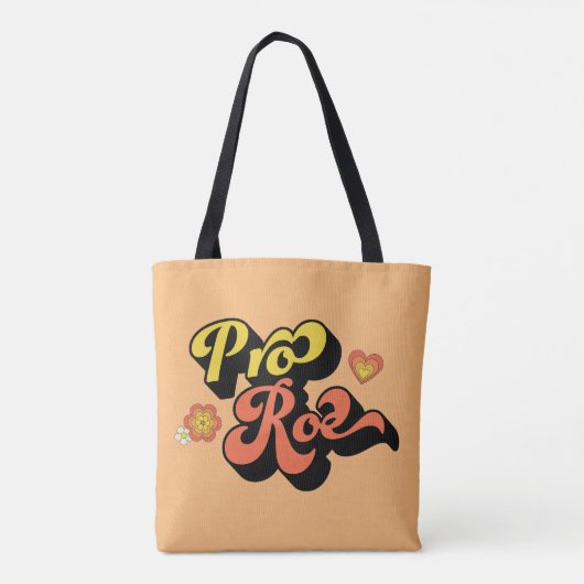 Pro Roe Retro Tasche (Rückseite)