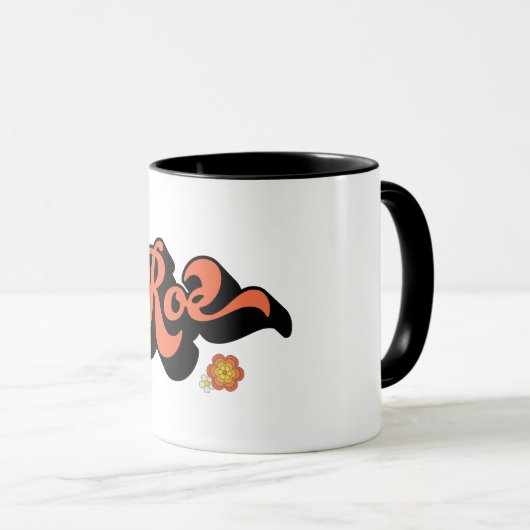 Pro Roe Retro Tasse (VorderseiteRechts)