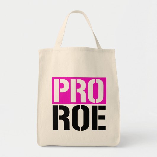 Pro Roe Tragetasche (Vorne)