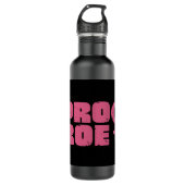 Pro Roe Women's Rights Word Art Edelstahlflasche (Vorderseite)
