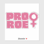 Pro Roe Women's Rights Word Art Vinyl Decal Aufkleber (Blatt)