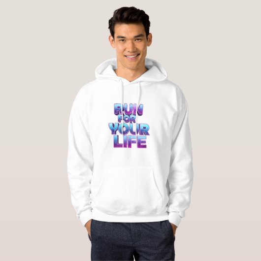 Pro Running Motivation Hoodie (Vorne ganz)