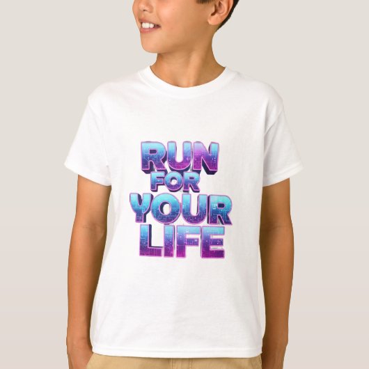 Pro Running Motivation T-Shirt (Vorderseite)