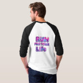 Pro Running Motivation T-Shirt (Schwarz voll)