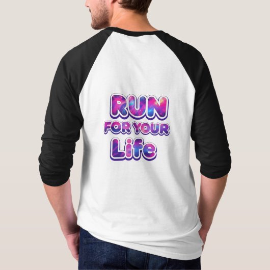 Pro Running Motivation T-Shirt (Rückseite)