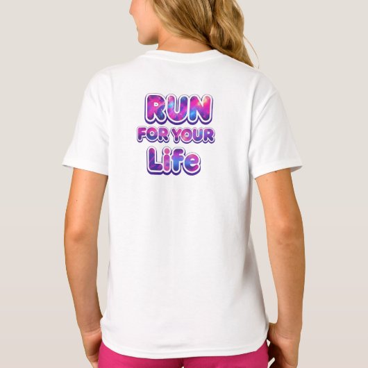 Pro Running Motivation T-Shirt (Rückseite)