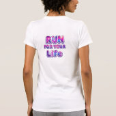 Pro Running Motivation T-Shirt (Rückseite)