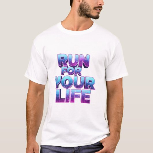 Pro Running Motivation T-Shirt (Vorderseite)