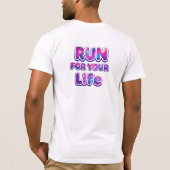 Pro Running Motivation T-Shirt (Rückseite)