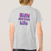 Pro Running Motivation Tri-Blend Shirt (Rückseite)
