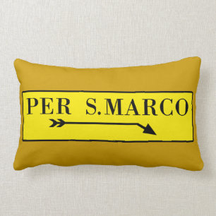 Pro San Marco, Venedig, italienischer Lendenkissen