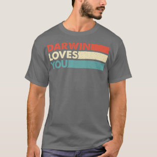 Pro-science Atheist Anhänger von Darwin Premium171 T-Shirt