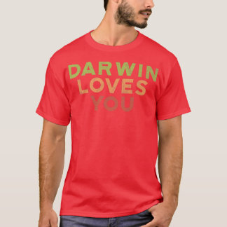 Pro-science Atheist Anhänger von Darwin Premium 17 T-Shirt