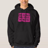 Pro Science Pro Choice Pro Wrestling Frauenrecht Hoodie (Vorderseite)