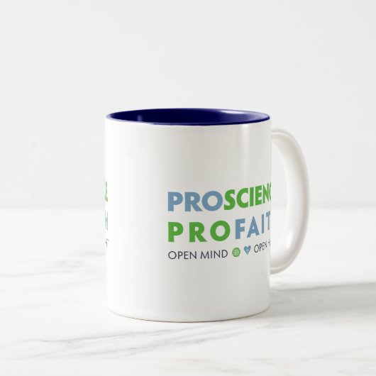 Pro Science, Pro Faith Tasse (VorderseiteRechts)