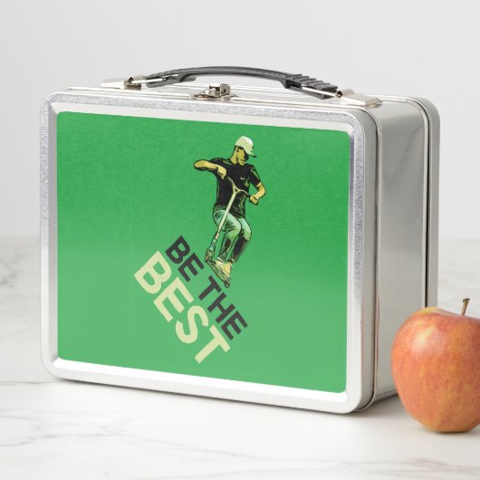 Pro Scooter Free Ricks Tricks Glass Metall Brotdose (Beispiel)