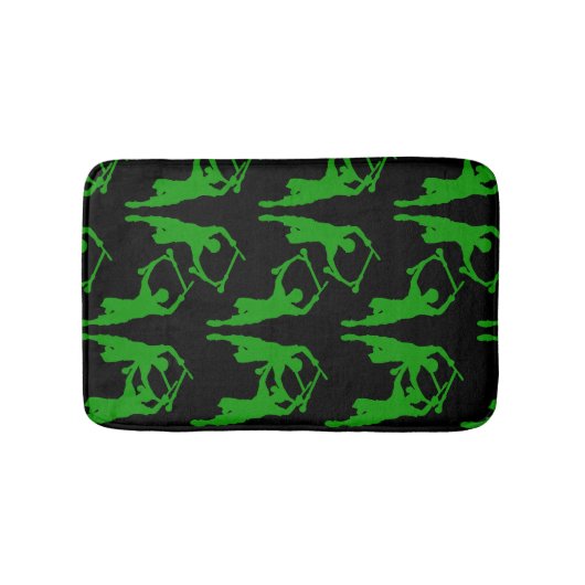 Pro Scooter Free Rider Tricks Badematte (Vorderseite)